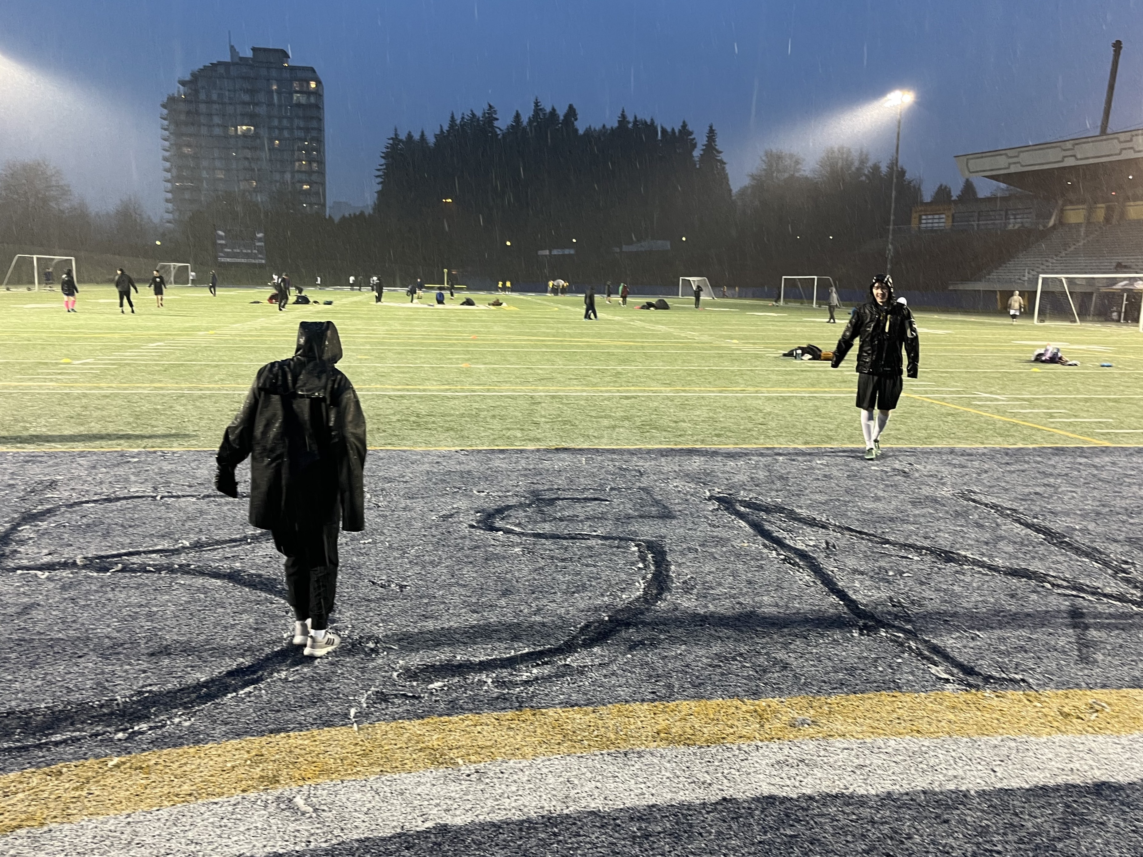 BSN in Hail on the Field